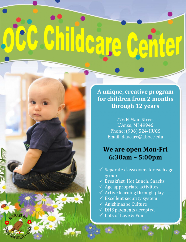 child care center child care centre flyers