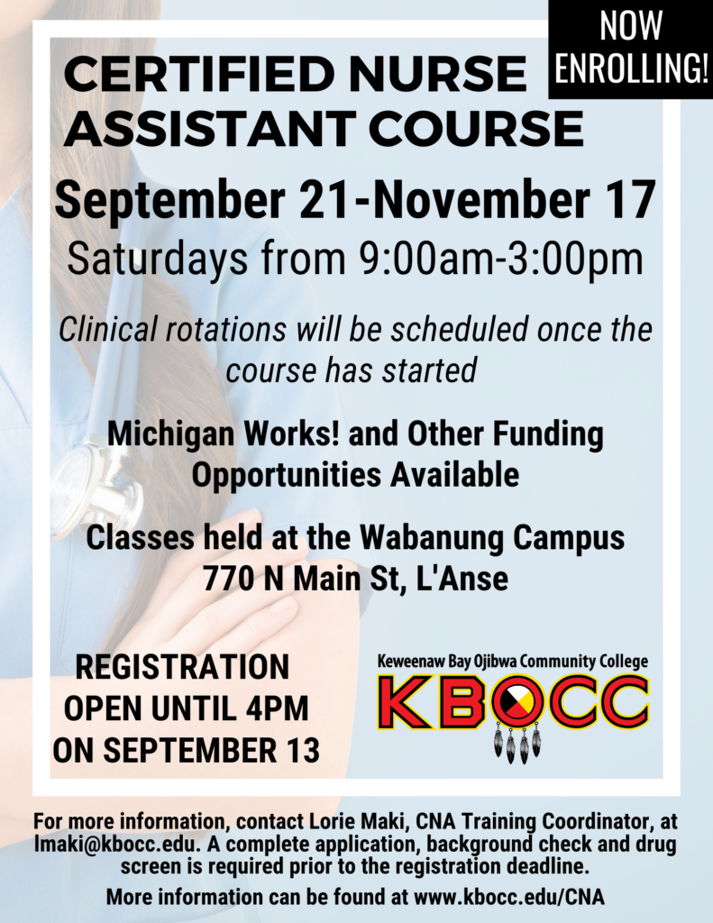 Keweenaw Bay Ojibwa Community College Catch Your Dream Through a