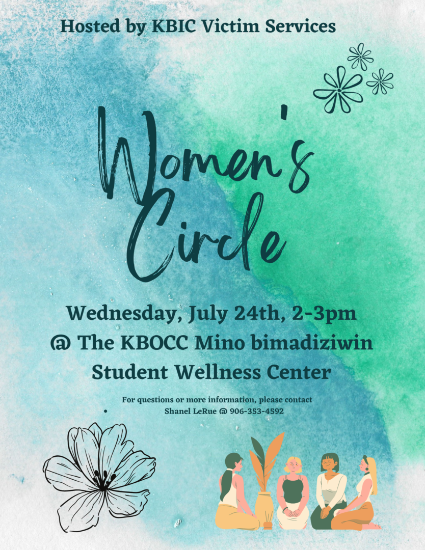 Women’s Circle Keweenaw Bay Ojibwa Community College